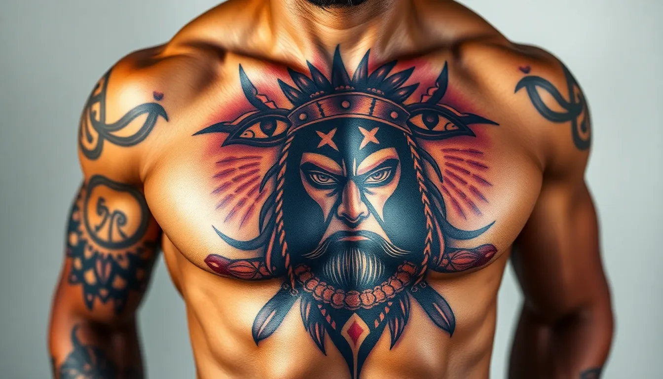 African Warrior Tattoo for Men: 50+ Powerful Designs & Cultural Meanings 4 African Warrior Tattoo for Men: 50+ Powerful Designs & Cultural Meanings 3