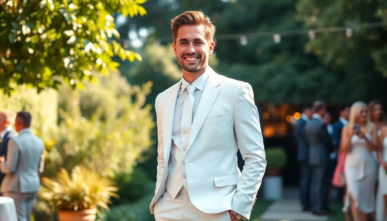 The Complete Guide to All White Suits for Men: Style Tips & Best Occasions 4 The Complete Guide to All White Suits for Men: Style Tips & Best Occasions 3