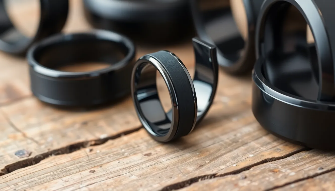 Black Wedding Bands for Men: Ultimate Guide to Styles, Materials & Top Brands 2025 4 Black Wedding Bands for Men: Ultimate Guide to Styles, Materials & Top Brands 2025 3