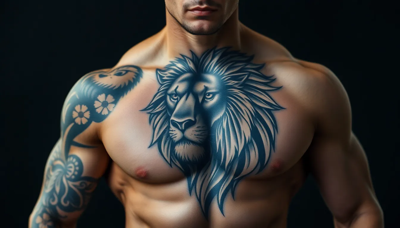 50+ Best Chest and Shoulder Tattoo Ideas for Men (2025 Guide) 4 50+ Best Chest and Shoulder Tattoo Ideas for Men (2025 Guide) 3
