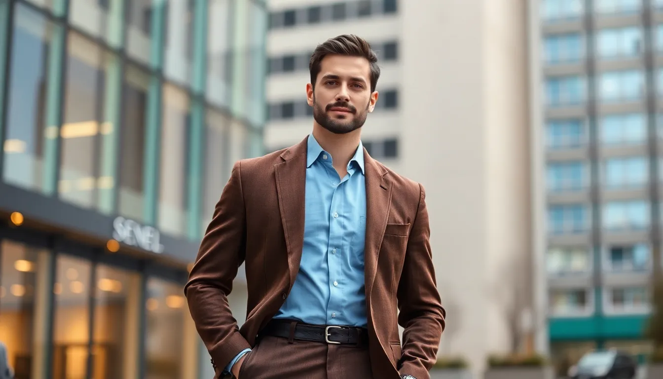 Chocolate Brown Suits for Men: The Ultimate Style Guide for Every Occasion 4 Chocolate Brown Suits for Men: The Ultimate Style Guide for Every Occasion 3