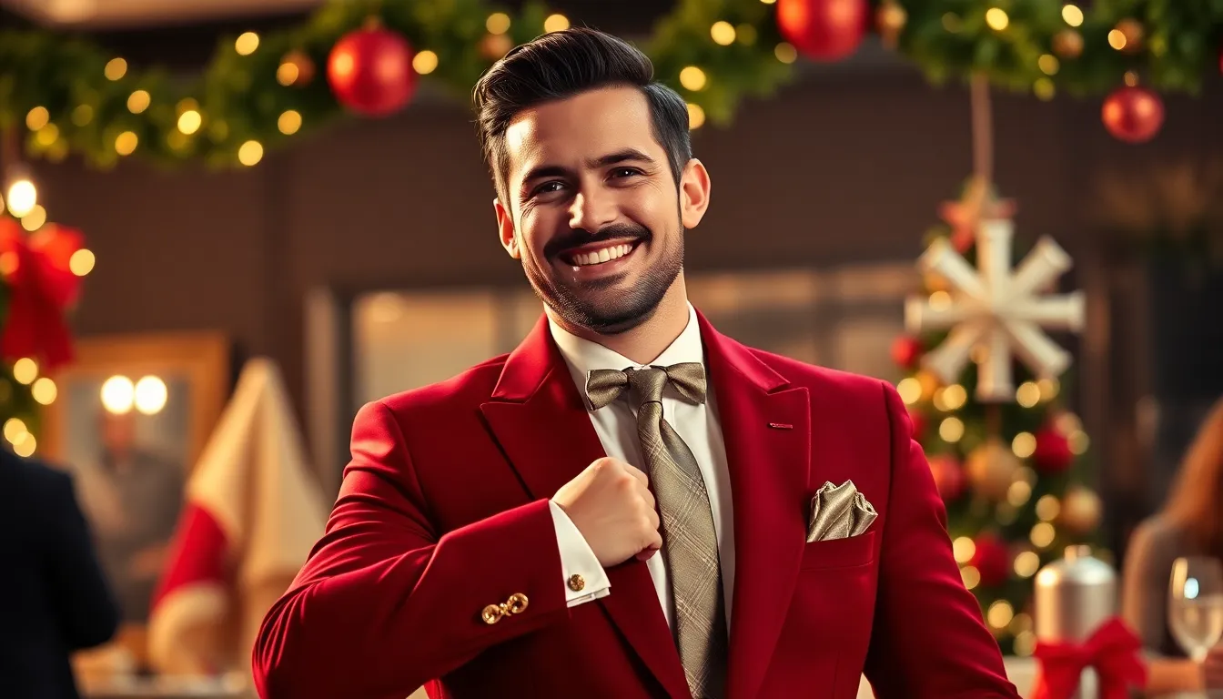 25 Stylish Christmas Party Outfits for Men: From Formal to Smart Casual Looks 4 25 Stylish Christmas Party Outfits for Men: From Formal to Smart Casual Looks 3
