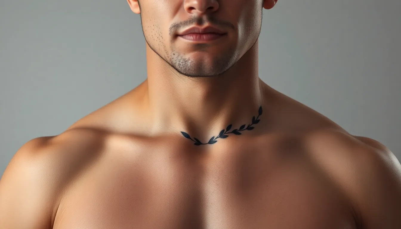 30 Bold Collar Bone Tattoo Ideas for Men: Designs, Pain & Aftercare Guide 4 30 Bold Collar Bone Tattoo Ideas for Men: Designs, Pain & Aftercare Guide 3