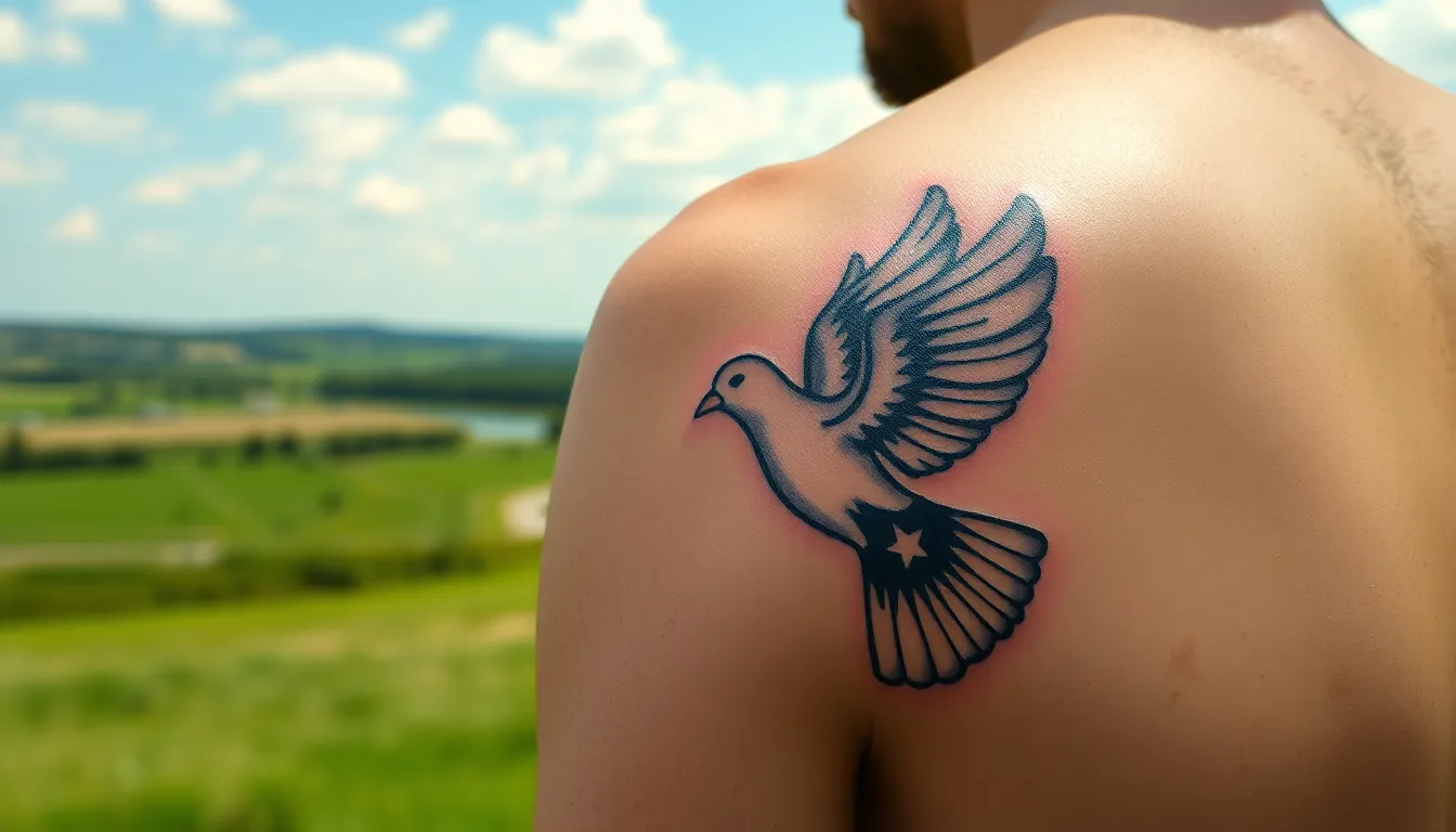 50+ Powerful Dove Tattoo Designs for Men: Meaningful Ideas & Placement Guide 4 50+ Powerful Dove Tattoo Designs for Men: Meaningful Ideas & Placement Guide 3
