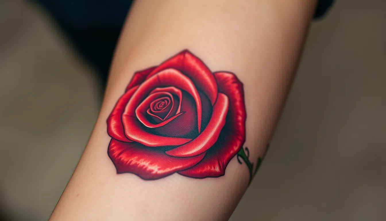 50+ Stunning Forearm Rose Tattoo Ideas for Men (2025 Guide) 4 50+ Stunning Forearm Rose Tattoo Ideas for Men (2025 Guide) 3