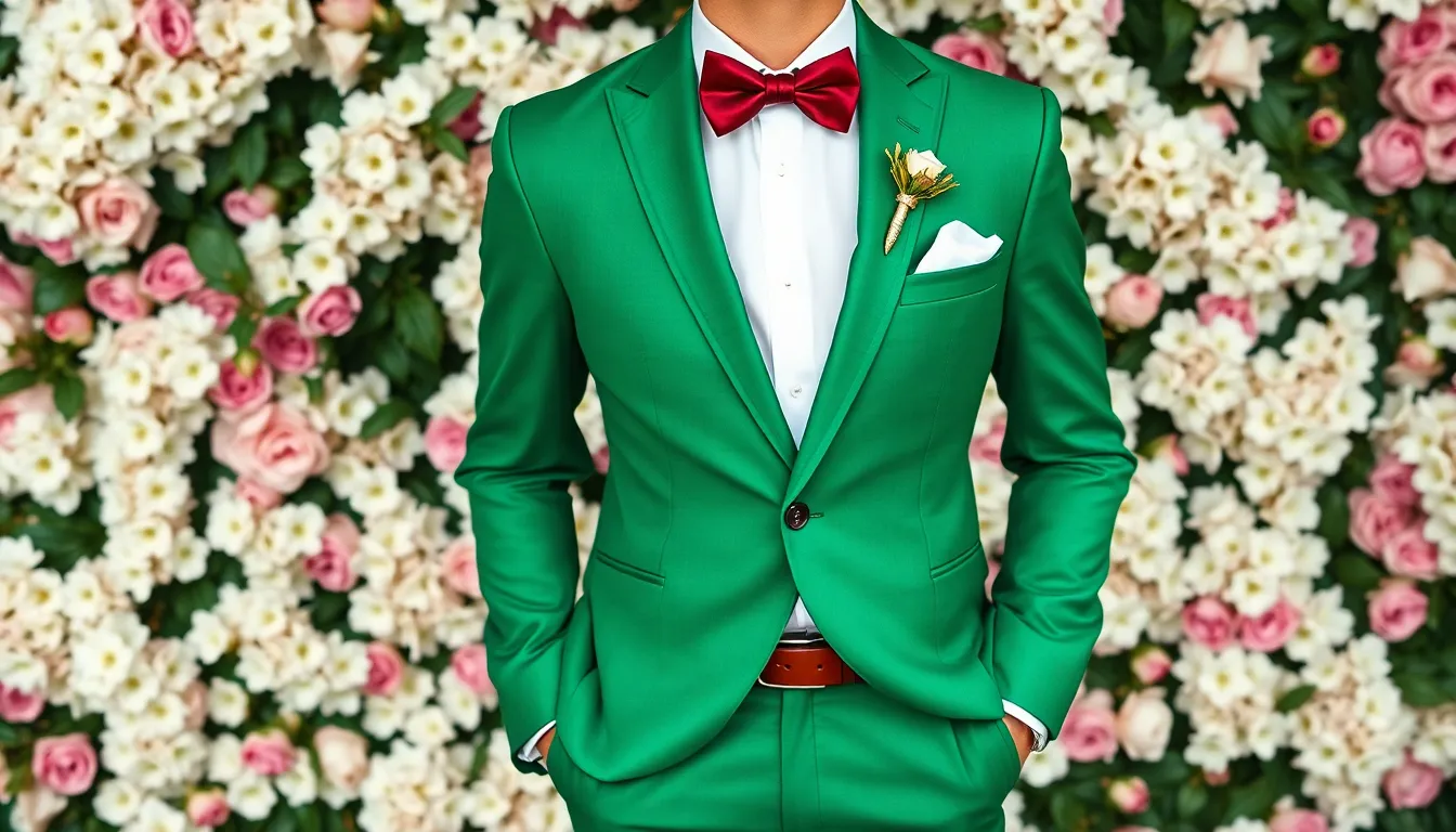 Best Green Prom Suits for Men: Styles, Colors & Styling Tips That Stand Out 4 Best Green Prom Suits for Men: Styles, Colors & Styling Tips That Stand Out 3