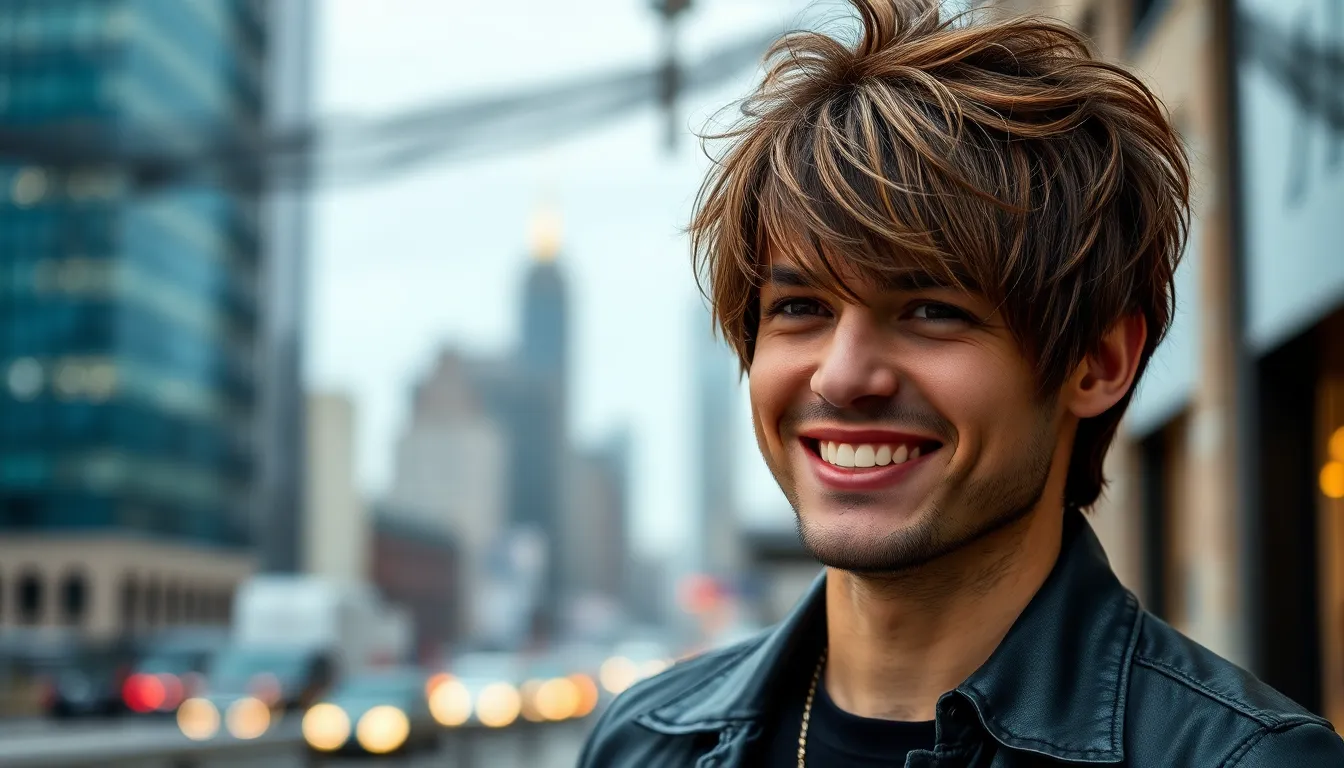 15 Best Haircuts for Men with Bangs: Modern Styles & Styling Tips 2025 4 15 Best Haircuts for Men with Bangs: Modern Styles & Styling Tips 2025 3