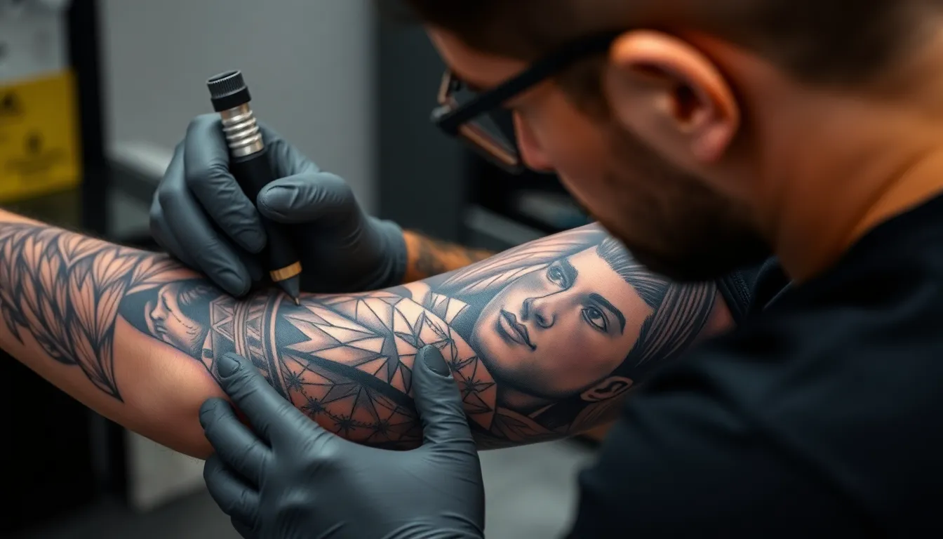Best Half Sleeve Tattoo Stencils for Men: 50+ Epic Designs & Complete Guide 4 Best Half Sleeve Tattoo Stencils for Men: 50+ Epic Designs & Complete Guide 3