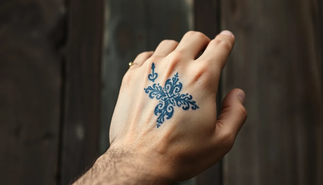 50+ Hand Tattoo Stencils for Men: Bold Designs & Pro Application Tips 4 50+ Hand Tattoo Stencils for Men: Bold Designs & Pro Application Tips 3