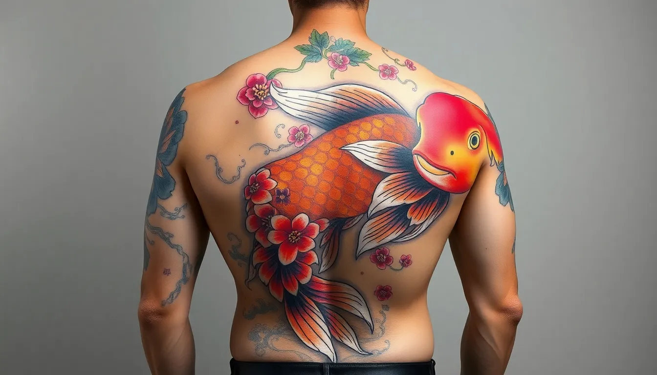 Koi Fish Tattoo for Men: 50+ Meaningful Designs & Symbolic Ideas That Tell Your Story 4 Koi Fish Tattoo for Men: 50+ Meaningful Designs & Symbolic Ideas That Tell Your Story 3