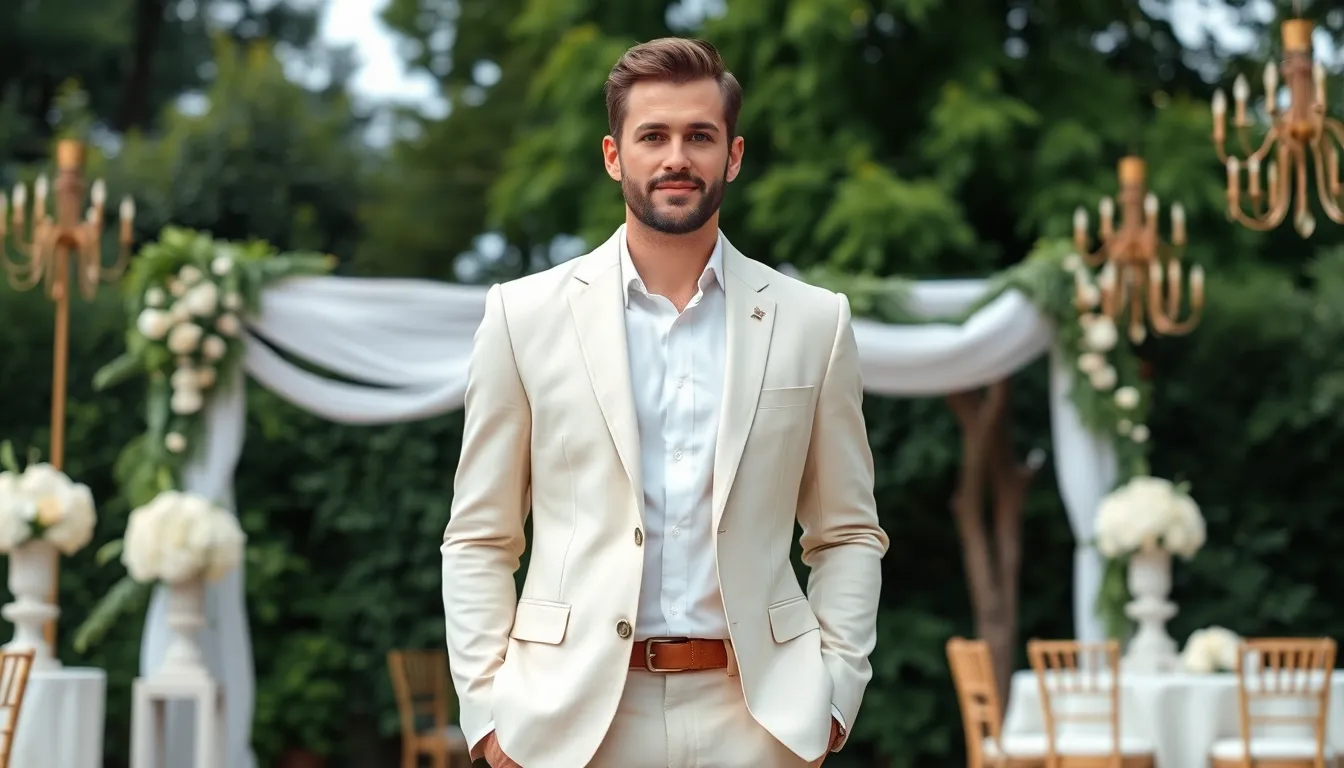 Best Linen Suits for Men's Weddings: Complete Style Guide 2025 4 Best Linen Suits for Men's Weddings: Complete Style Guide 2025 3