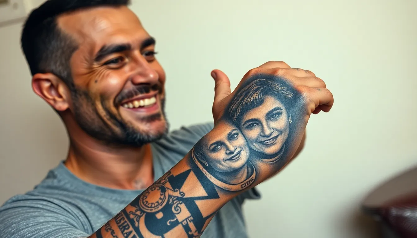 50+ Best Mom and Dad Tattoo Ideas for Men: Designs, Placement & Meaning 4 50+ Best Mom and Dad Tattoo Ideas for Men: Designs, Placement & Meaning 3