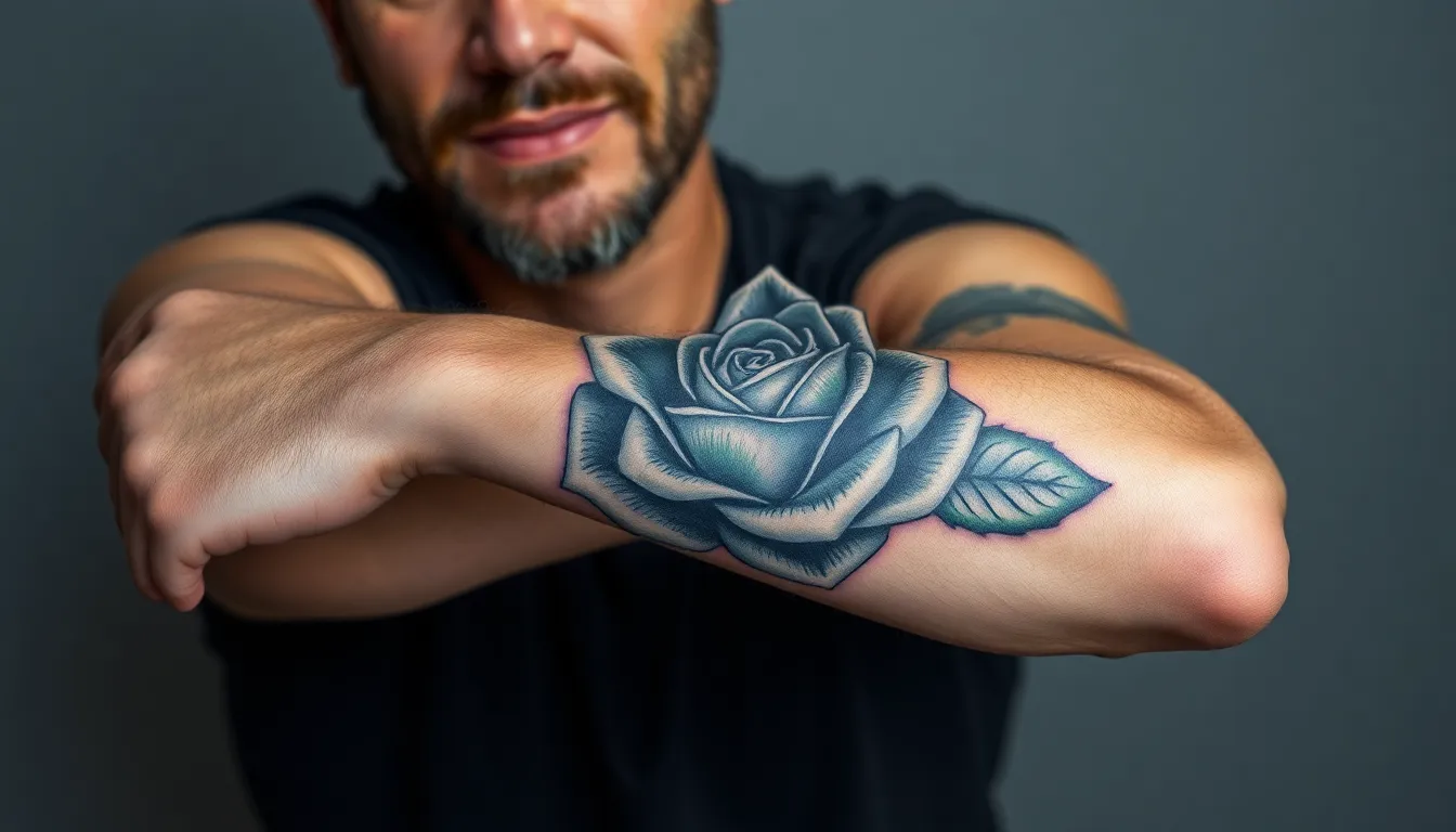 Money Rose Tattoo for Men: Bold Designs & Meanings That Define Success 4 Money Rose Tattoo for Men: Bold Designs & Meanings That Define Success 3