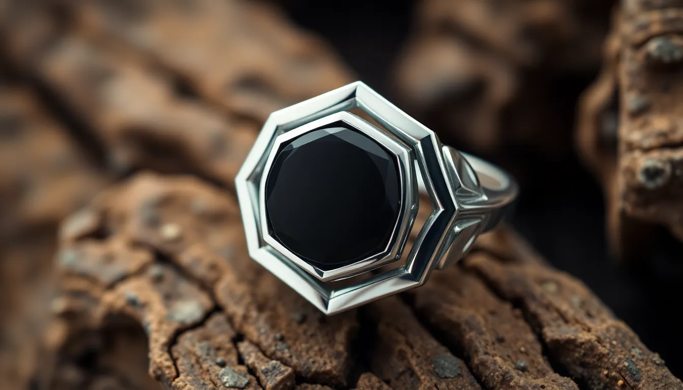 25 Stylish Silver Ring Designs for Men: From Classic to Contemporary Styles 4 25 Stylish Silver Ring Designs for Men: From Classic to Contemporary Styles 3