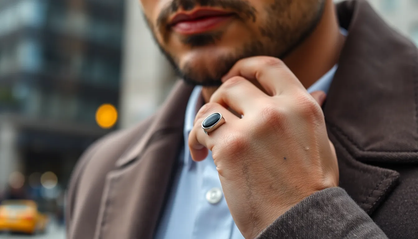 15 Best Silver Stone Rings for Men: Complete Style & Buying Guide 2025 4 15 Best Silver Stone Rings for Men: Complete Style & Buying Guide 2025 3