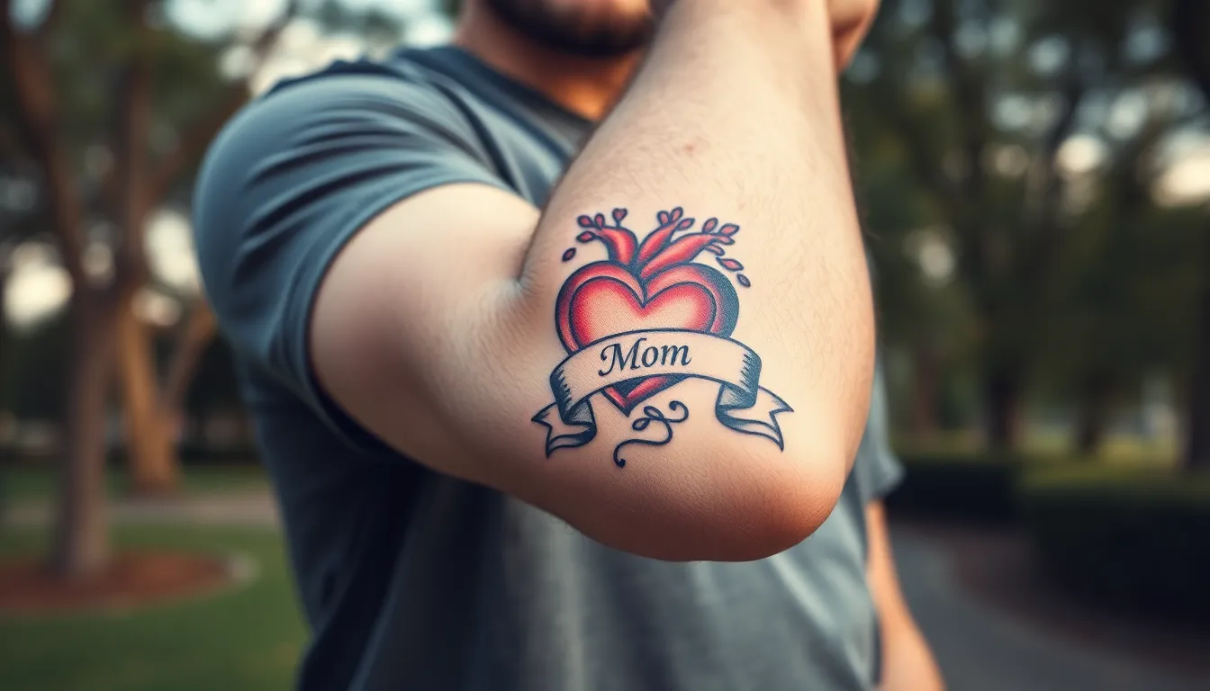 50+ Meaningful Mom Tattoo Ideas for Men: Designs That Honor Your Mother 3