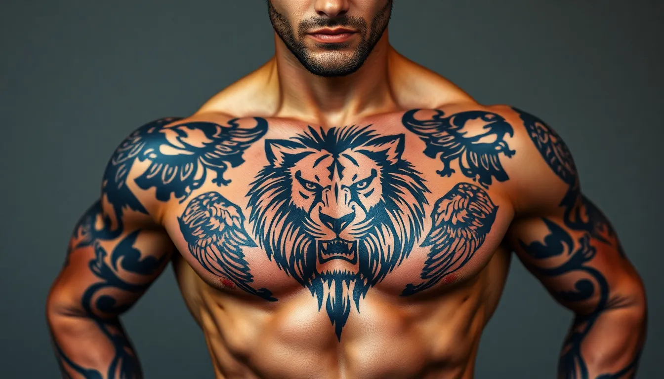 50+ Bold Tattoo Ideas for Men Stencil Designs That Make a Statement 4 50+ Bold Tattoo Ideas for Men Stencil Designs That Make a Statement 3