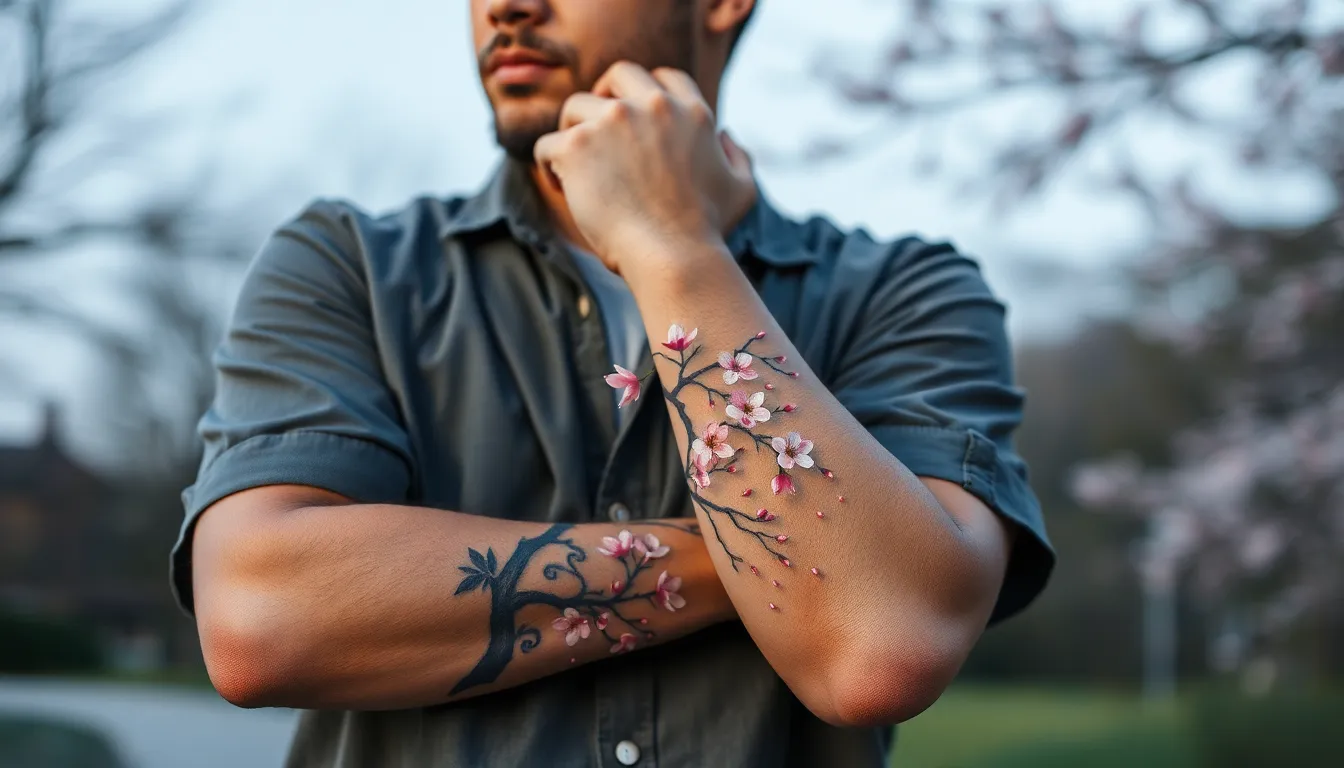 50 Powerful Tree Tattoo Ideas for Men: Symbols of Strength & Growth 3