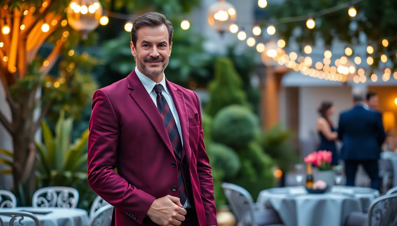 Wine Color Suits for Men: The Ultimate Style Guide for Every Occasion 4 Wine Color Suits for Men: The Ultimate Style Guide for Every Occasion 3