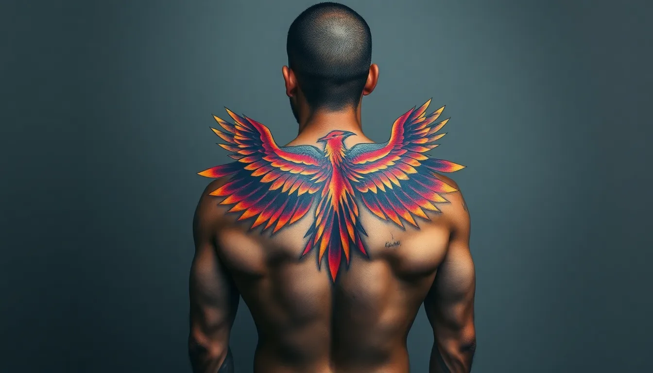 50+ Epic Wings Tattoo Ideas for Men's Backs (Complete Guide 2025) 4 50+ Epic Wings Tattoo Ideas for Men's Backs (Complete Guide 2025) 3