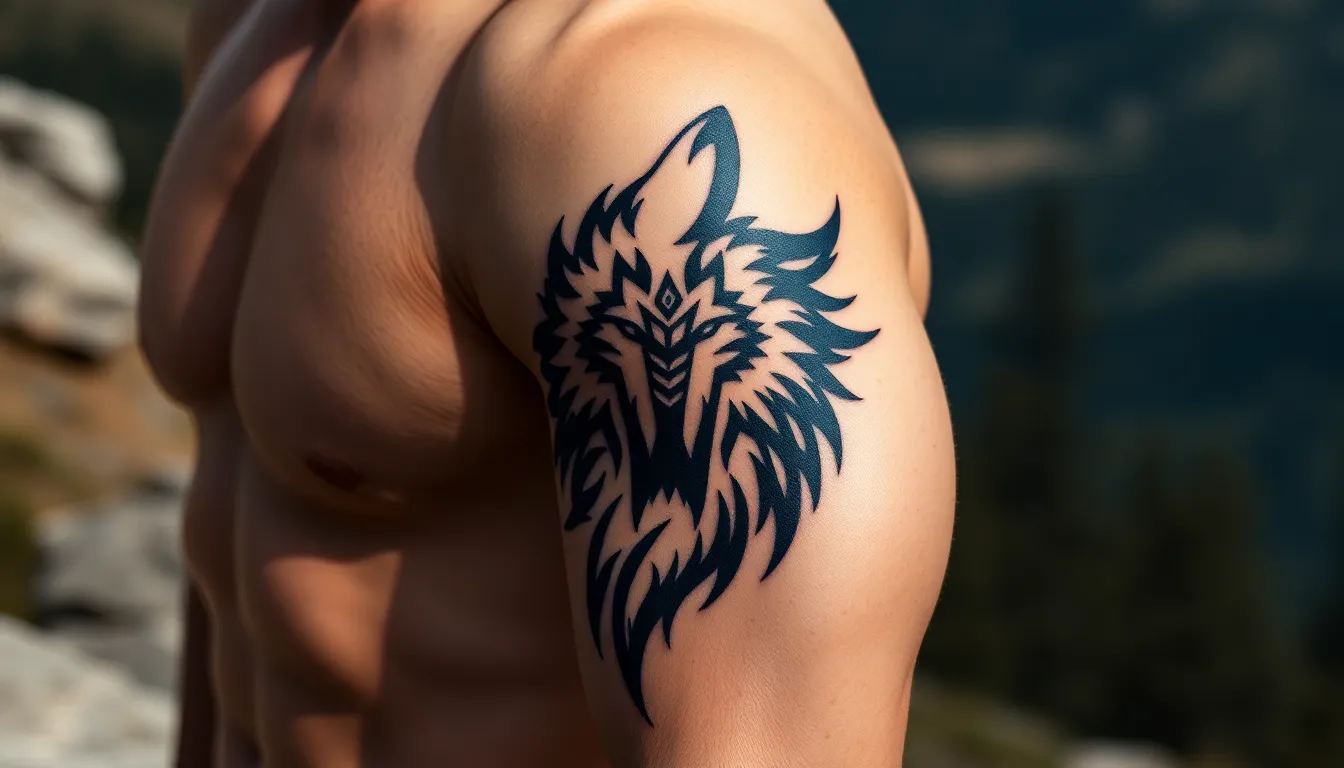 50+ Wolf Tattoo Ideas for Men: Realistic, Tribal & Minimalist Designs (2025) 4 50+ Wolf Tattoo Ideas for Men: Realistic, Tribal & Minimalist Designs (2025) 3