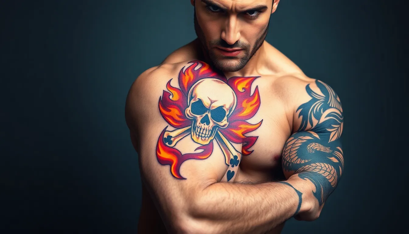 50 Best Ace Card Tattoo Ideas for Men: Designs, Placement & Meaning Guide 6 50 Best Ace Card Tattoo Ideas for Men: Designs, Placement & Meaning Guide 5