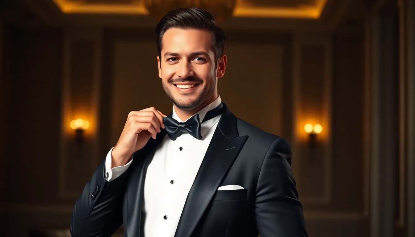 The Complete Guide to Black Tie Suits for Men: Rules, Styling & Best Brands 2025 6 The Complete Guide to Black Tie Suits for Men: Rules, Styling & Best Brands 2025 5