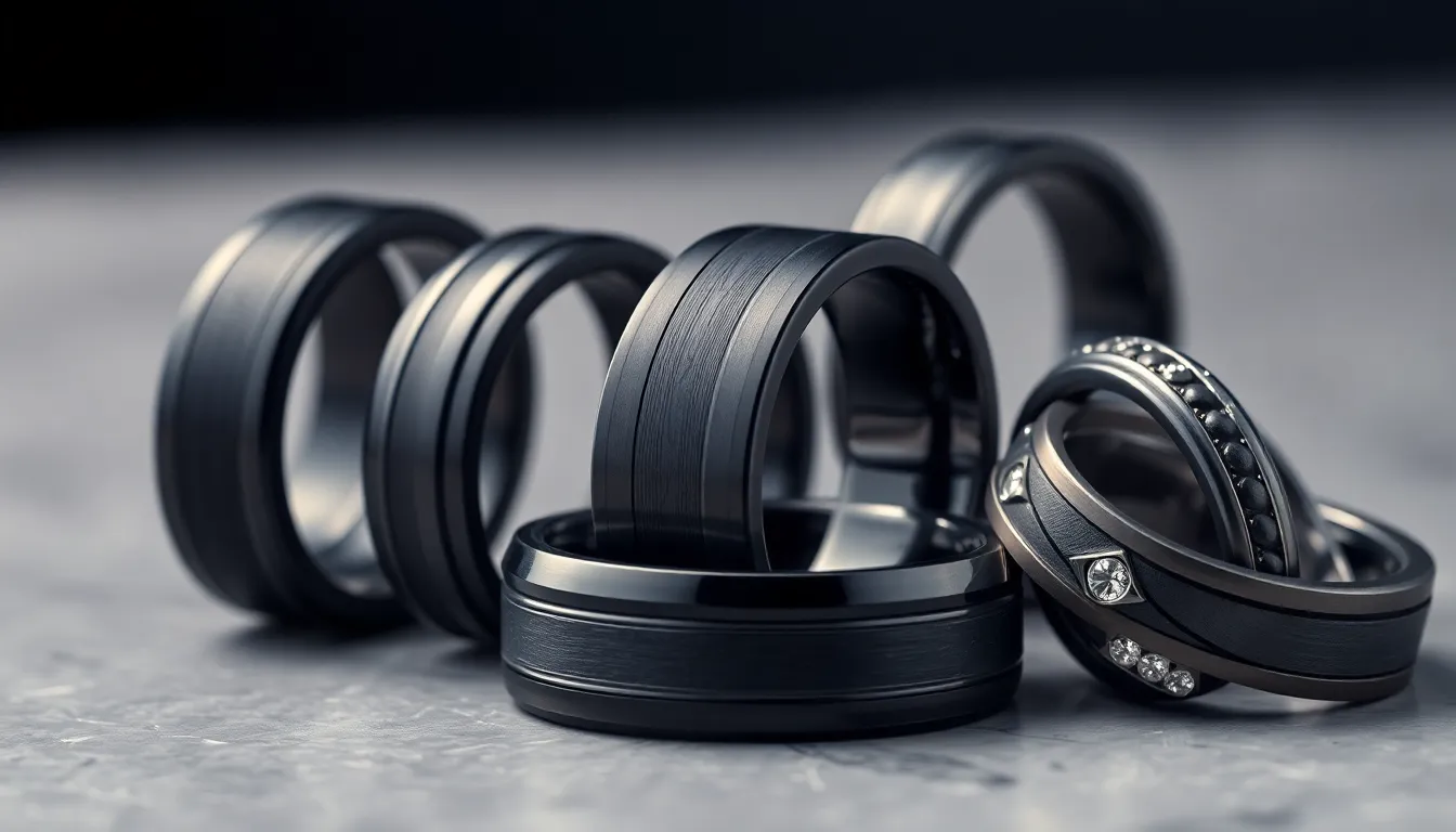 Black Wedding Bands for Men: Ultimate Guide to Styles, Materials & Top Brands 2025 6 Black Wedding Bands for Men: Ultimate Guide to Styles, Materials & Top Brands 2025 5