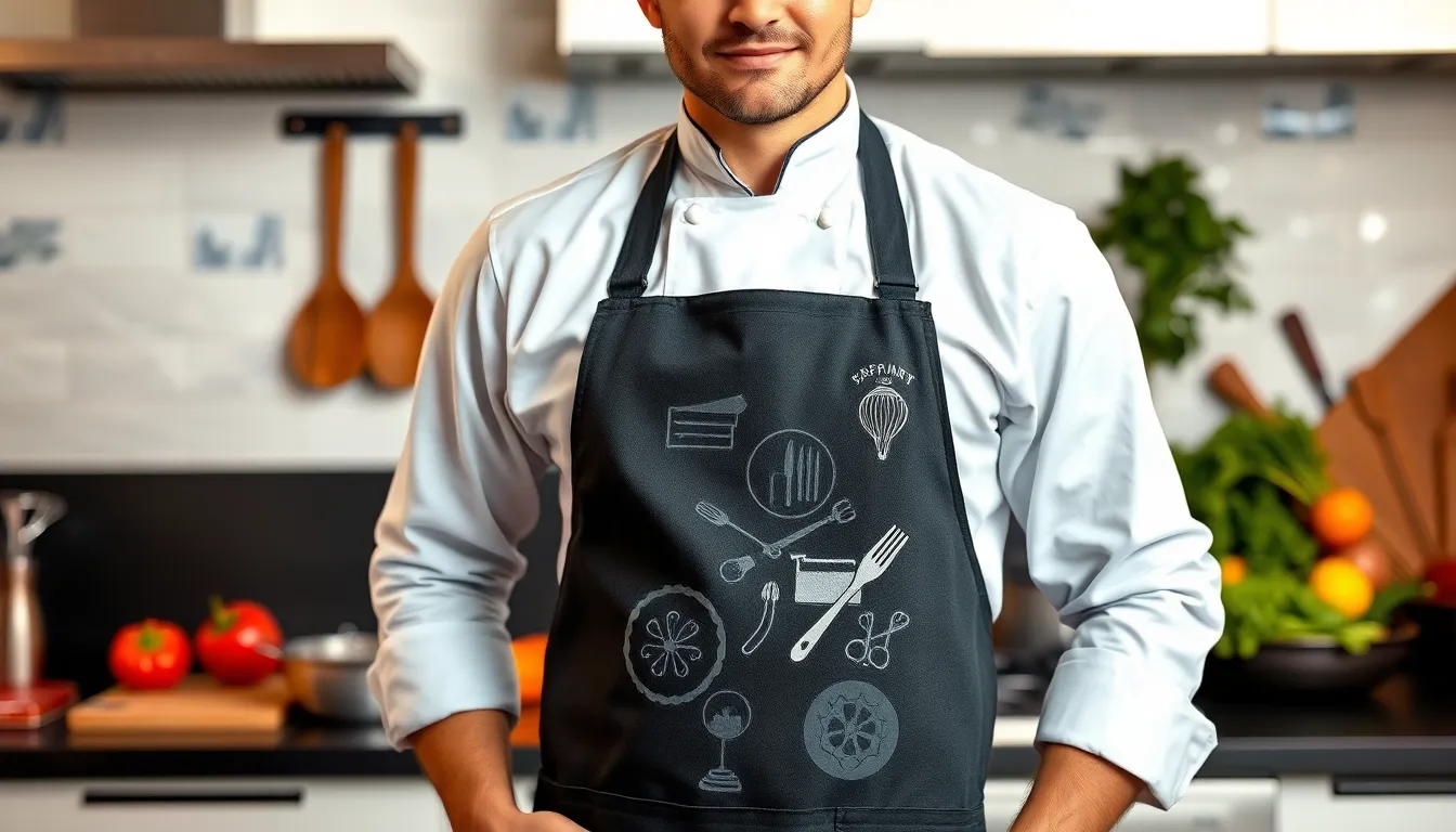 The Ultimate Guide to Chef Apron Design for Men: Professional to Personal Styles 6 The Ultimate Guide to Chef Apron Design for Men: Professional to Personal Styles 5