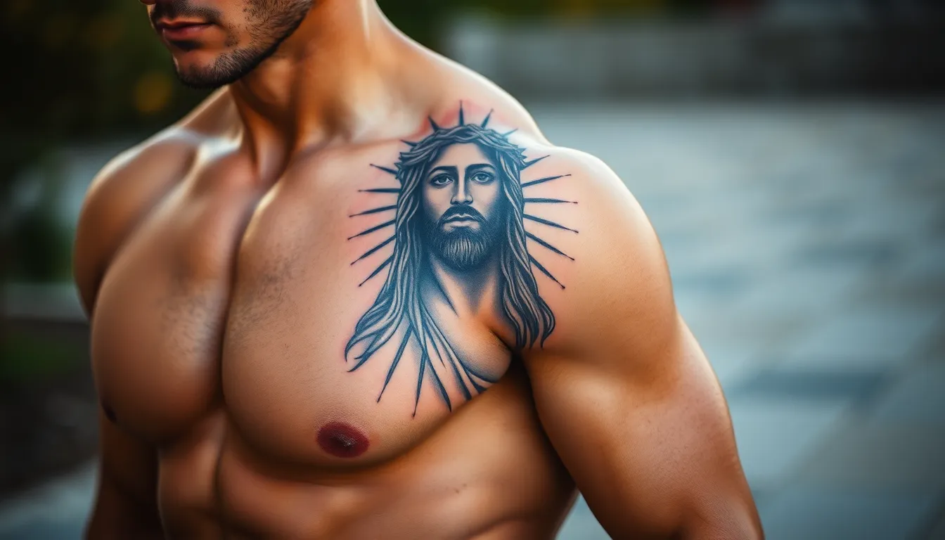 50+ Powerful Christian Tattoo Ideas for Men: Biblical Designs & Meaningful Symbols 6 50+ Powerful Christian Tattoo Ideas for Men: Biblical Designs & Meaningful Symbols 5