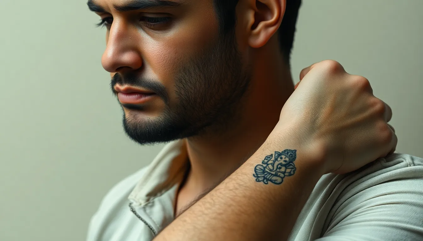 50+ Stunning Ganesha Tattoo Designs for Men: Sacred Symbols & Modern Styles 6 50+ Stunning Ganesha Tattoo Designs for Men: Sacred Symbols & Modern Styles 5
