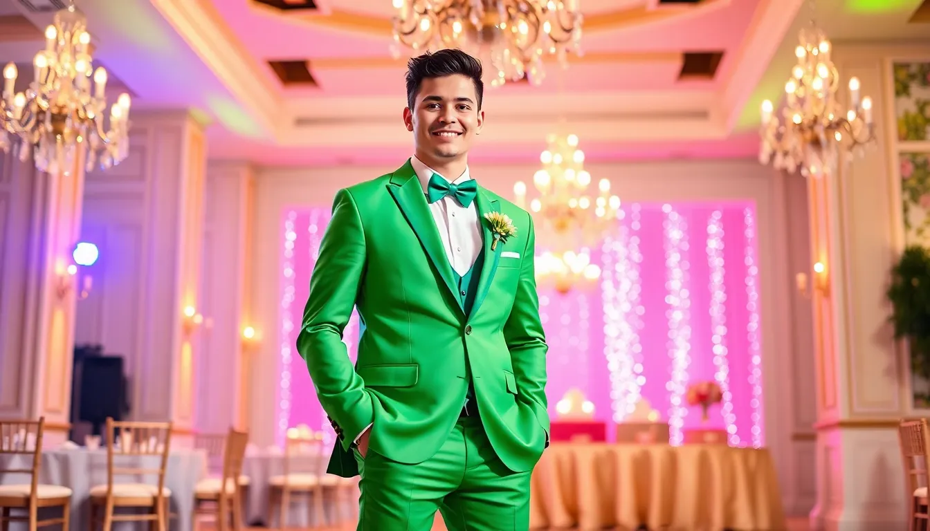 Best Green Prom Suits for Men: Styles, Colors & Styling Tips That Stand Out 6 Best Green Prom Suits for Men: Styles, Colors & Styling Tips That Stand Out 5