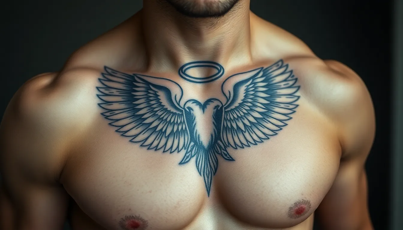 Guardian Angel Tattoo for Men: 50+ Powerful Designs & Placement Ideas (2025 Guide) 6 Guardian Angel Tattoo for Men: 50+ Powerful Designs & Placement Ideas (2025 Guide) 5