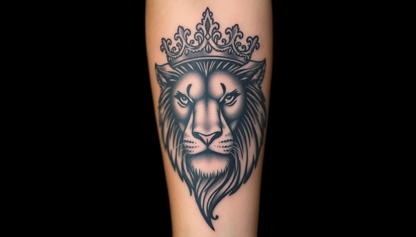 Lion Forearm Tattoo for Men: 15+ Bold Designs & Placement Ideas (2025) 6 Lion Forearm Tattoo for Men: 15+ Bold Designs & Placement Ideas (2025) 5