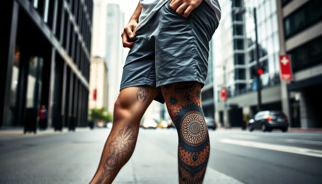 50+ Epic Men's Leg Sleeve Tattoo Ideas That Will Transform Your Look 6 50+ Epic Men's Leg Sleeve Tattoo Ideas That Will Transform Your Look 5