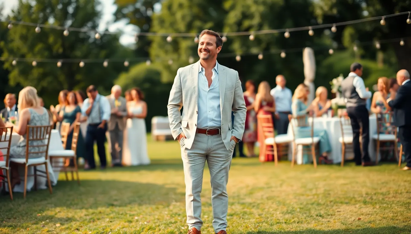 Complete Guide to Men's Summer Wedding Guest Outfits: Stay Cool & Stylish 6 Complete Guide to Men's Summer Wedding Guest Outfits: Stay Cool & Stylish 5