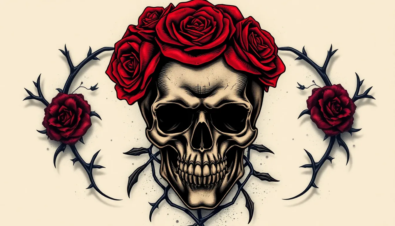 50+ Bold Rose Tattoo Designs for Men: From Classic to Modern Styles 6 50+ Bold Rose Tattoo Designs for Men: From Classic to Modern Styles 5
