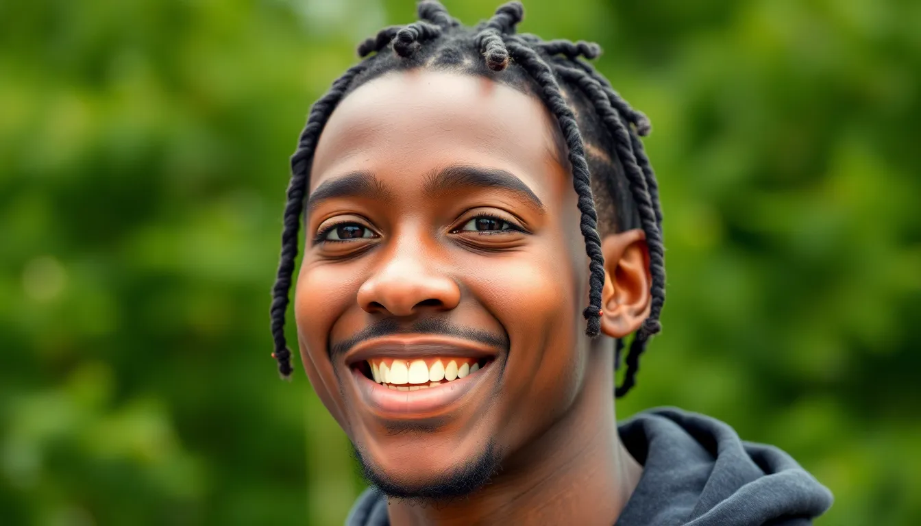 25 Fresh Short Dread Styles for Men: From Classic Locs to Modern Fades 6 25 Fresh Short Dread Styles for Men: From Classic Locs to Modern Fades 5