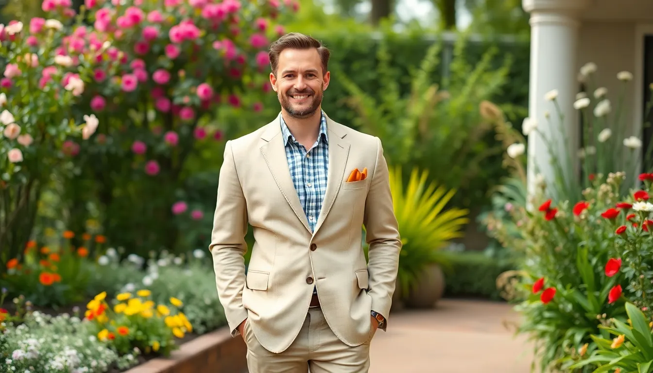 Spring Wedding Guest Outfit Ideas for Men: Complete Style Guide 2025 6 Spring Wedding Guest Outfit Ideas for Men: Complete Style Guide 2025 5