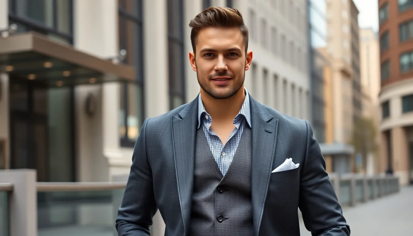 The Complete Guide to Three Piece Suits for Men: Style, Fit & Occasions (2025) 6 The Complete Guide to Three Piece Suits for Men: Style, Fit & Occasions (2025) 5