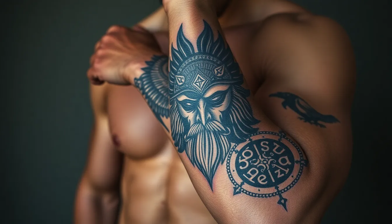 50 Epic Viking Tattoo Ideas for Men: Norse Designs That Command Respect 6 50 Epic Viking Tattoo Ideas for Men: Norse Designs That Command Respect 5