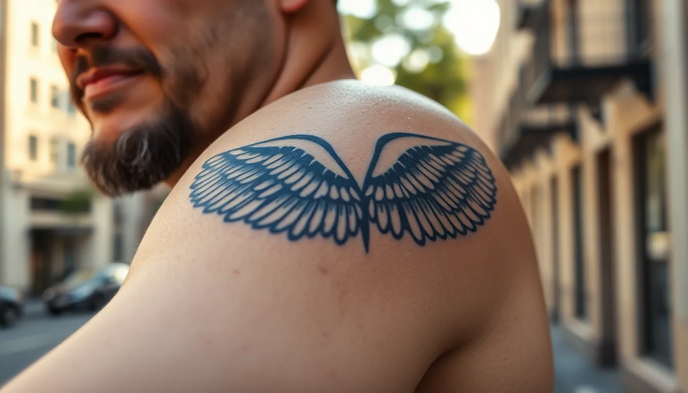50+ Wing Forearm Tattoo Ideas for Men: Designs, Meanings & Placement Guide 6 50+ Wing Forearm Tattoo Ideas for Men: Designs, Meanings & Placement Guide 5