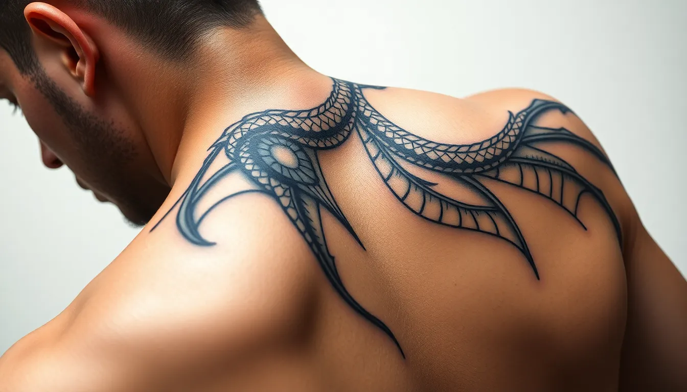 50+ Epic Wings Tattoo Ideas for Men's Backs (Complete Guide 2025) 6 50+ Epic Wings Tattoo Ideas for Men's Backs (Complete Guide 2025) 5