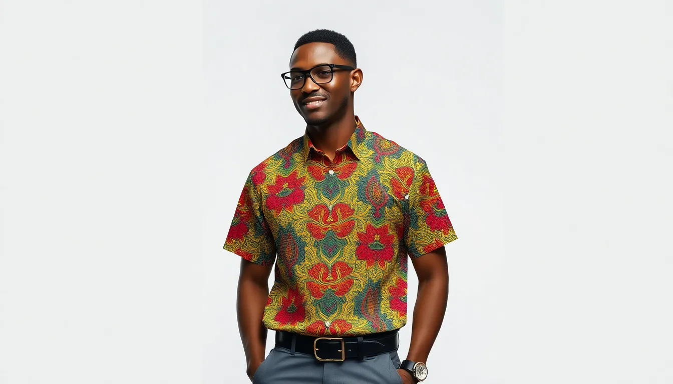 African Shirts for Men Ankara: Complete Style Guide & Best Designs 2025 8 African Shirts for Men Ankara: Complete Style Guide & Best Designs 2025 7