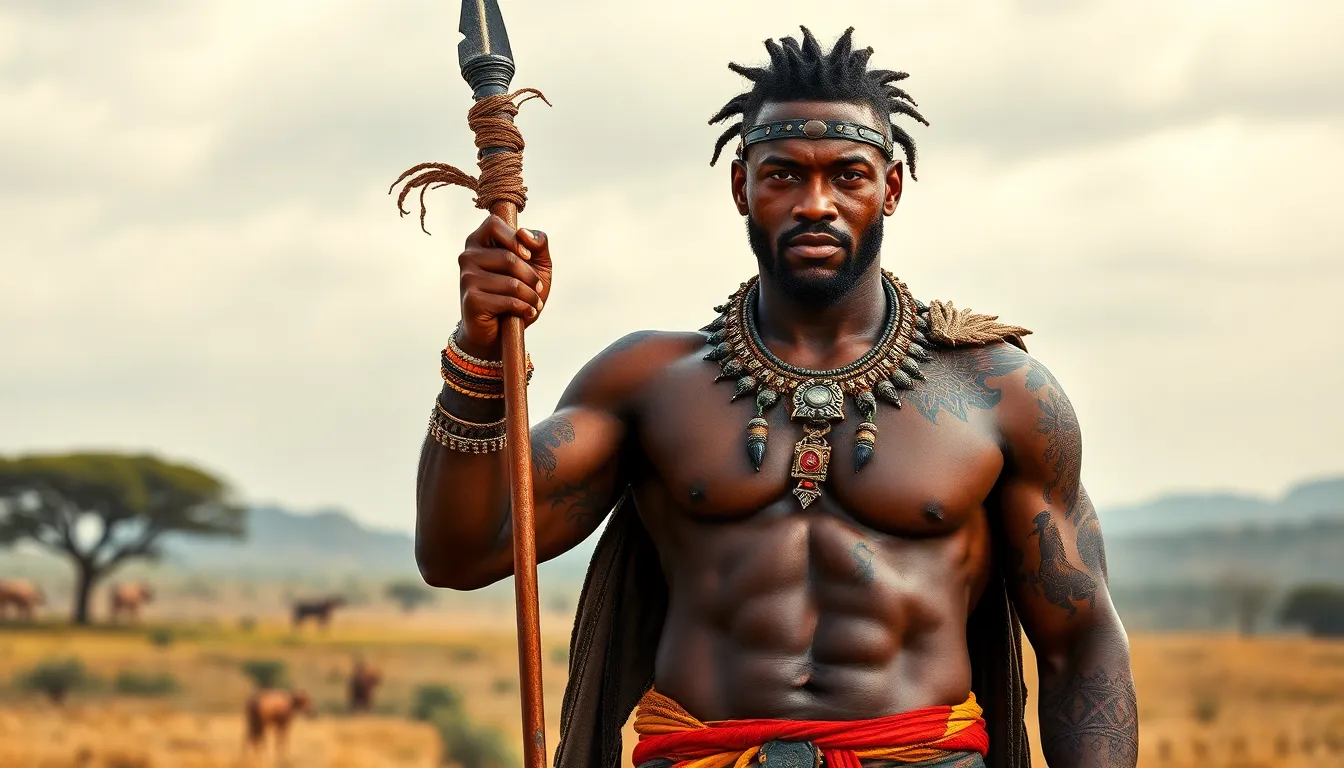 African Warrior Tattoo for Men: 50+ Powerful Designs & Cultural Meanings 8 African Warrior Tattoo for Men: 50+ Powerful Designs & Cultural Meanings 7