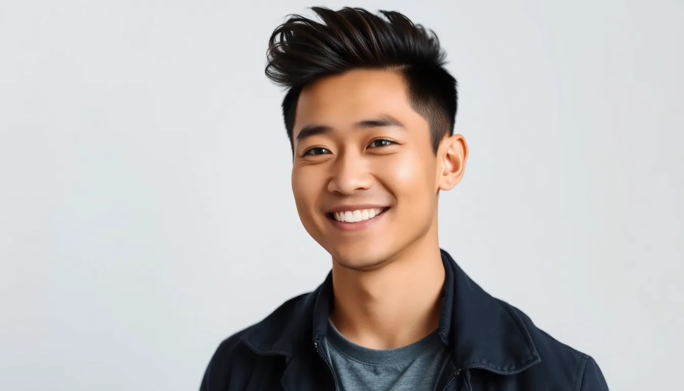 15 Best Short Hairstyles for Asian Men with Round Faces That Actually Work 8 15 Best Short Hairstyles for Asian Men with Round Faces That Actually Work 7