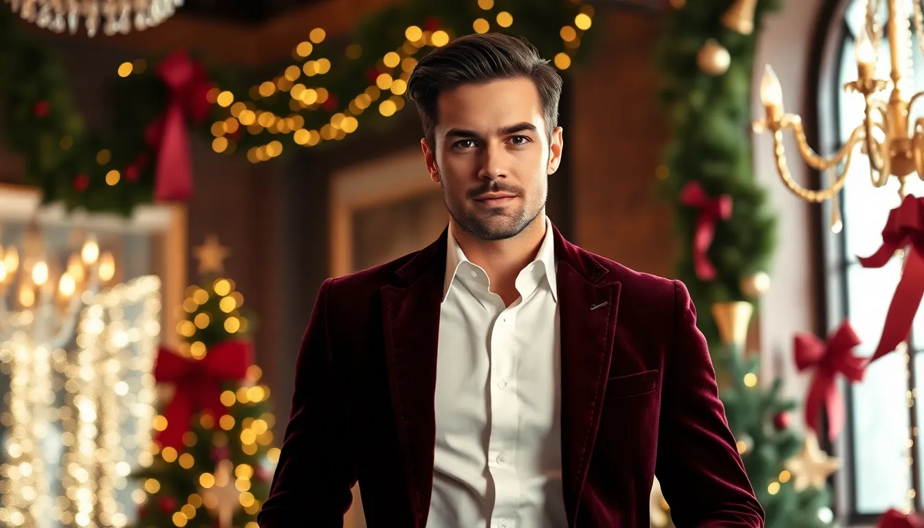 25 Stylish Christmas Party Outfits for Men: From Formal to Smart Casual Looks 8 25 Stylish Christmas Party Outfits for Men: From Formal to Smart Casual Looks 7