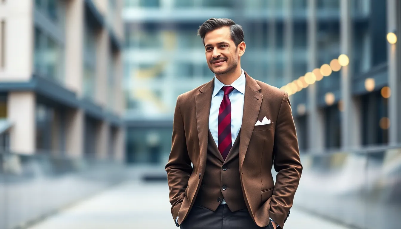 Coffee Brown Suits for Men: The Ultimate Style Guide to Look Sharp & Sophisticated 8 Coffee Brown Suits for Men: The Ultimate Style Guide to Look Sharp & Sophisticated 7