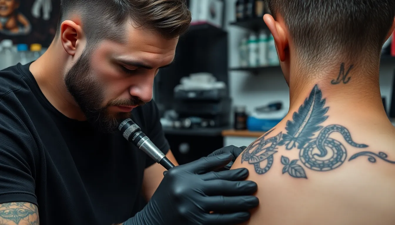 30 Bold Collar Bone Tattoo Ideas for Men: Designs, Pain & Aftercare Guide 8 30 Bold Collar Bone Tattoo Ideas for Men: Designs, Pain & Aftercare Guide 7