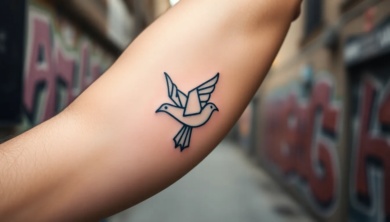 50+ Powerful Dove Tattoo Designs for Men: Meaningful Ideas & Placement Guide 8 50+ Powerful Dove Tattoo Designs for Men: Meaningful Ideas & Placement Guide 7